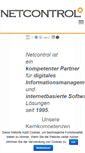 Mobile Screenshot of netcontrol.de